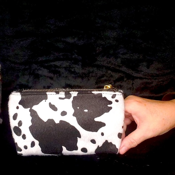 Cow Print Make-Up Bags - Picture 9 of 10